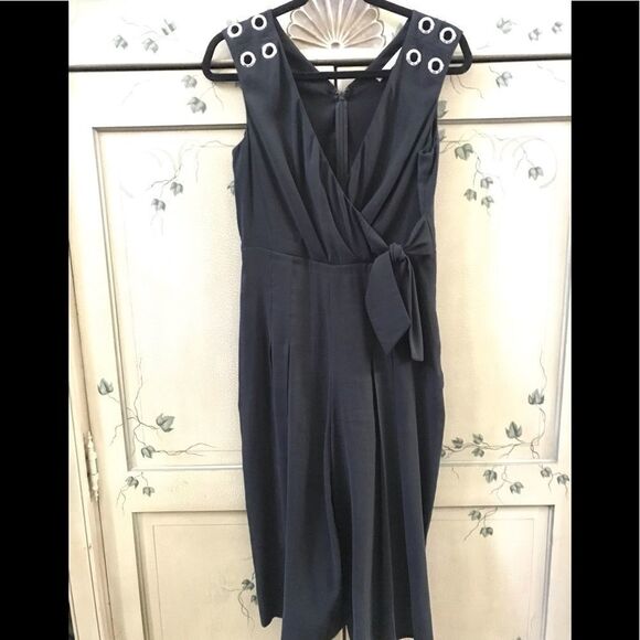 Rachel Roy black cropped jumpsuit - Picture 1 of 6